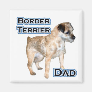 Bordure Terrier Papa 4 - Magnet
