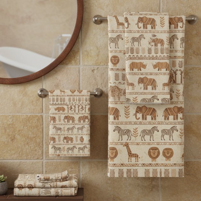 Bordure Tribale Décorative Safari ID1243 (Créateur téléchargé)