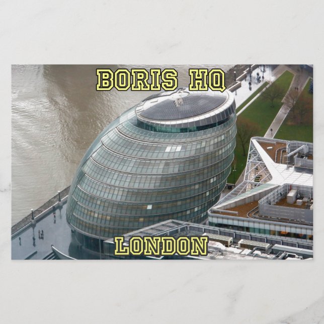Boris siège de l'Hôtel de Ville de Londres (Devant)
