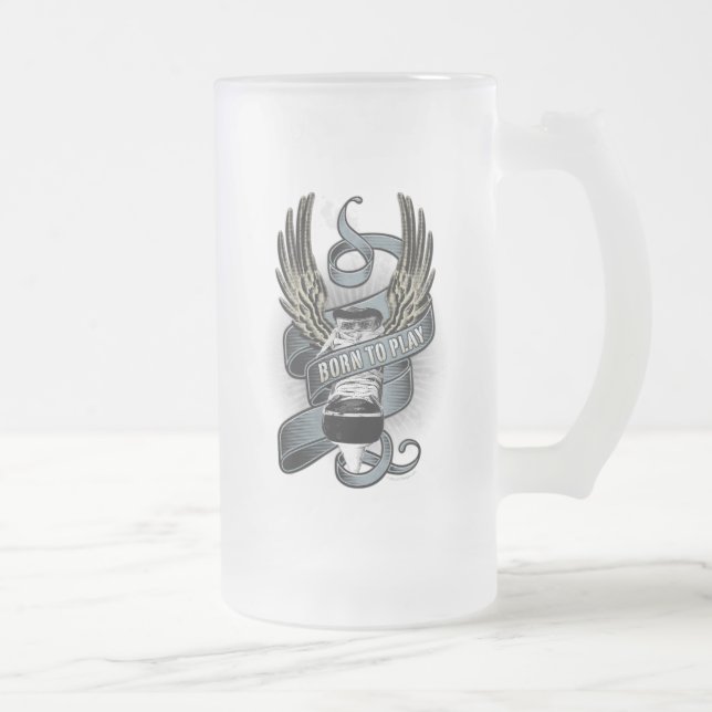 Born To Play II givré mug (Droit)