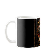 Born to Ride 50th Birthday Motorcycle Skull Mug