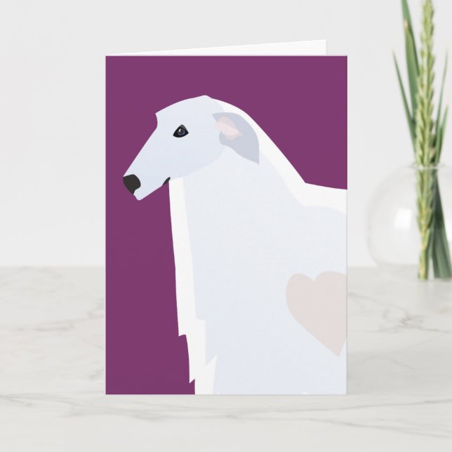 Borzoi Breed Design Modèle (Devant)
