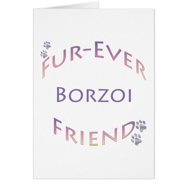 Borzoi Furever (Devant)