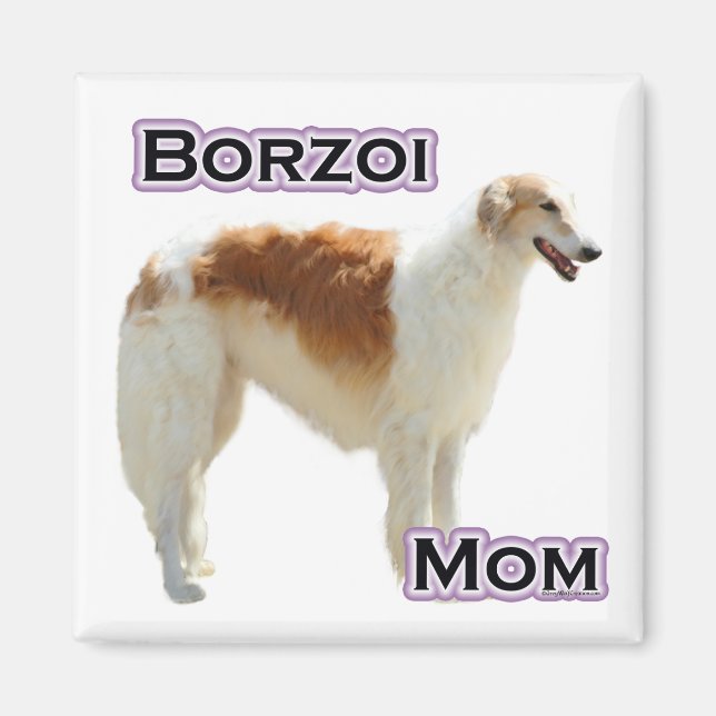Borzoi Mom 4 - Magnet (Devant)