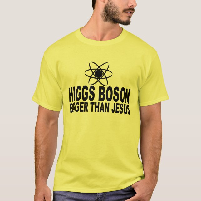 Boson de Higgs plus grand que des T-shirts de (Devant)