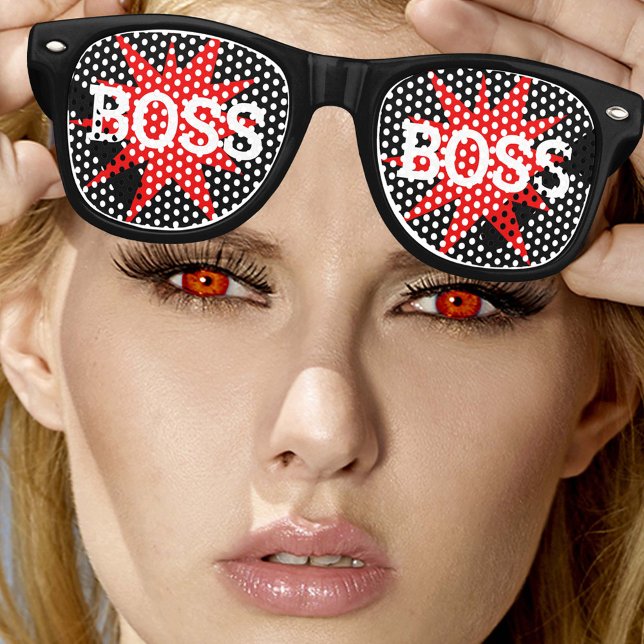 BOSS BOSS retro Shades / Fun Party Lunettes de sol (Créateur téléchargé)