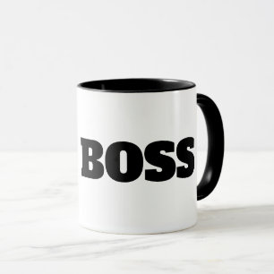 BOSS COFFEE MUGS