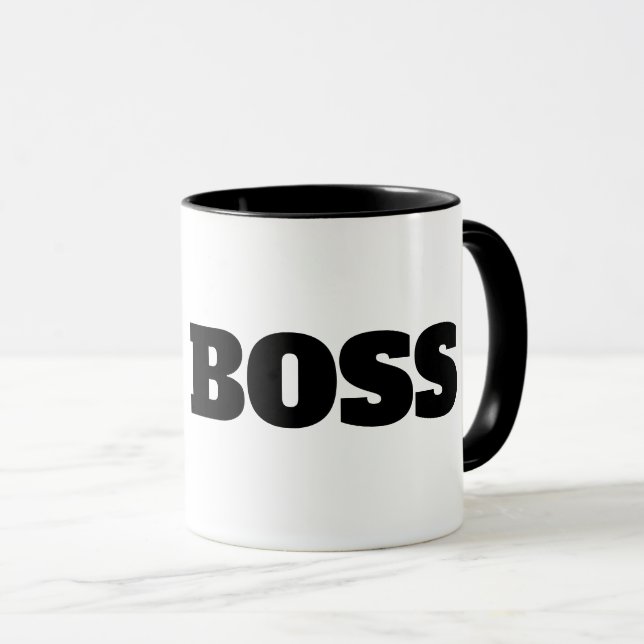 BOSS COFFEE MUGS (Devant droit)