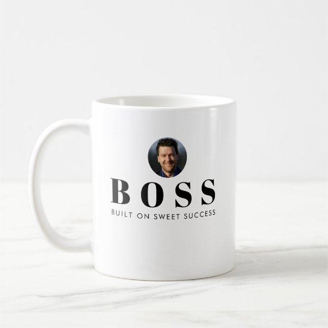 BOSS : Construit sur la Mug Succès Succès - Drôle  (Gauche)