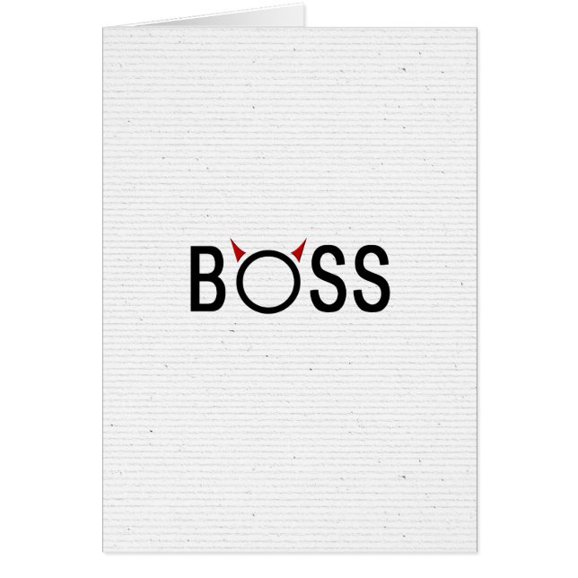 Boss Devil Horns (Devant)