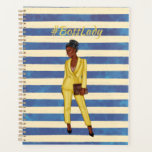 Boss Lady Bleu et Jaune<br><div class="desc">Planifiez votre vie ou vos affaires avec cet adorable planificateur #BossLady bleu et jaune avec des autocollants gratuits inclus.</div>