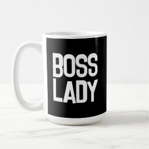 BOSS LADY CAFÉ MUG