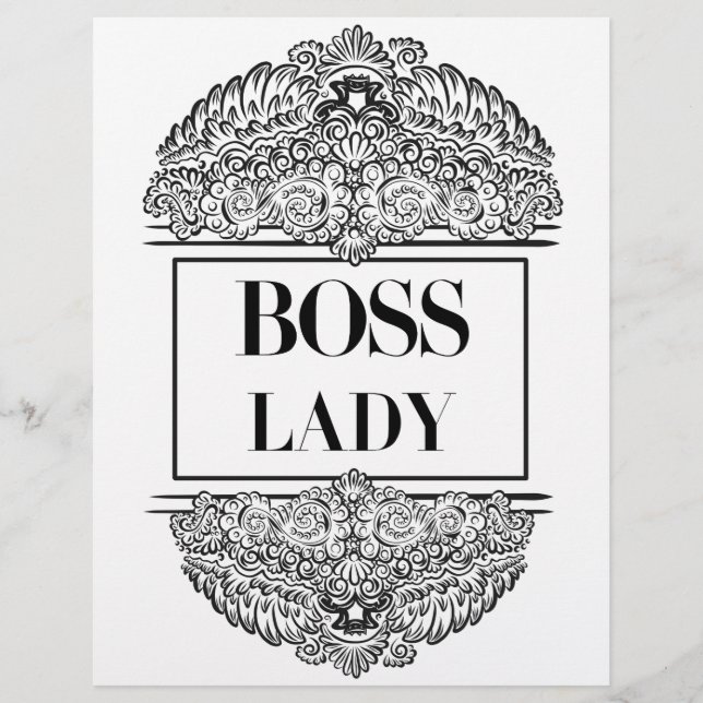 Boss Lady - Citation positive (Devant)