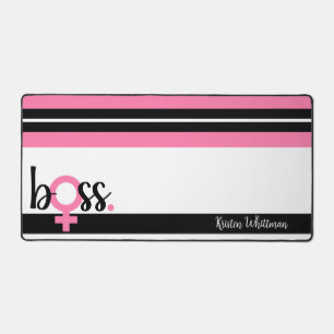 Boss Lady, la tendance Typographie moderne Stripes