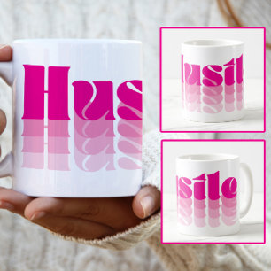 Boss Lady Rose Hustle Café Mug