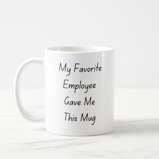 Boss Lady Tile Café Mug (Gauche)