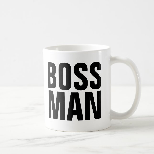 BOSS MAN COFFEE MUGS (Droite)