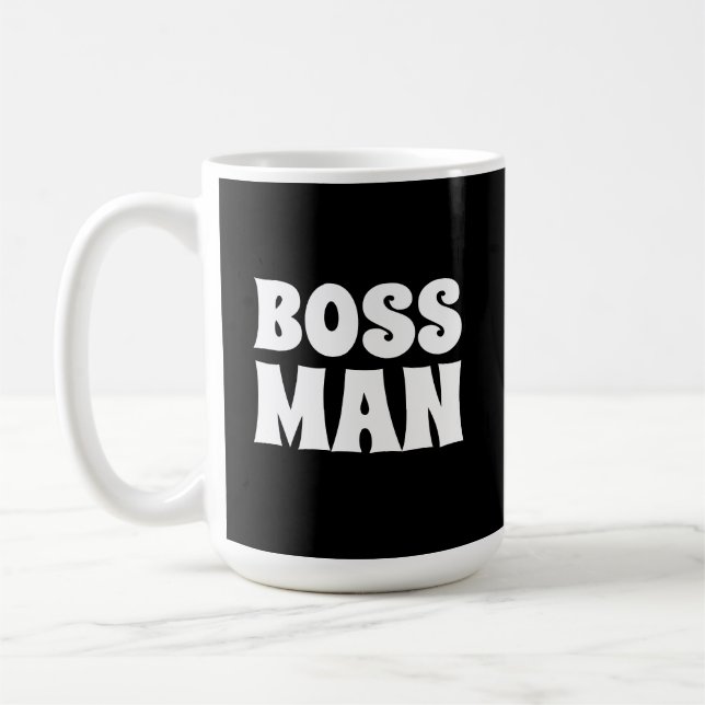 BOSS MAN DAD COFFEE MUGS (Gauche)
