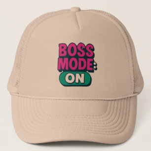 Boss Mode On Casquette - Motivational Casquette fo