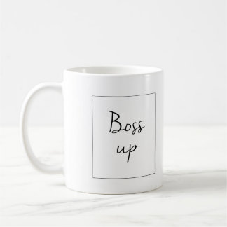 Boss Up motive mug