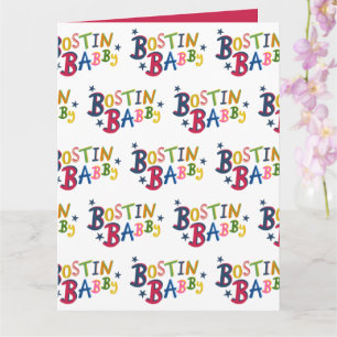 BOSTIN BABBY Mots du Black Country Carte de Nouvea