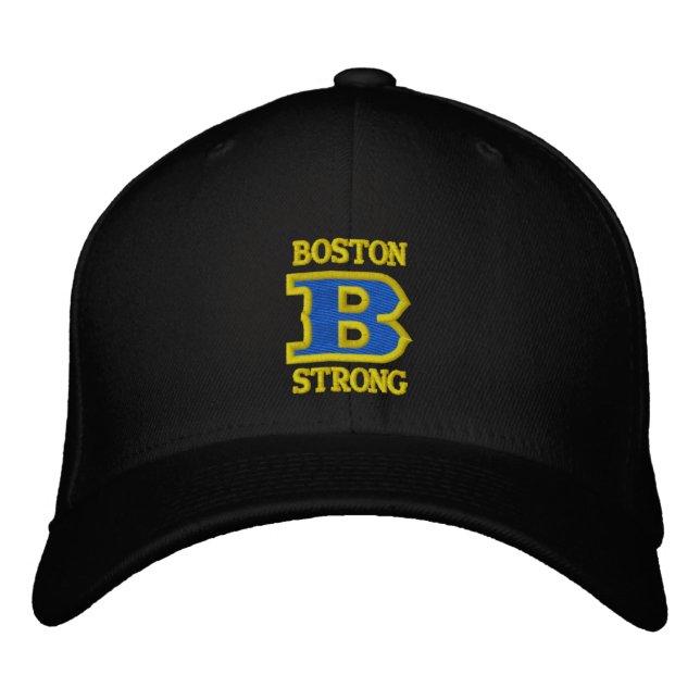 BOSTON B STRONG Casquette brodé (Devant)