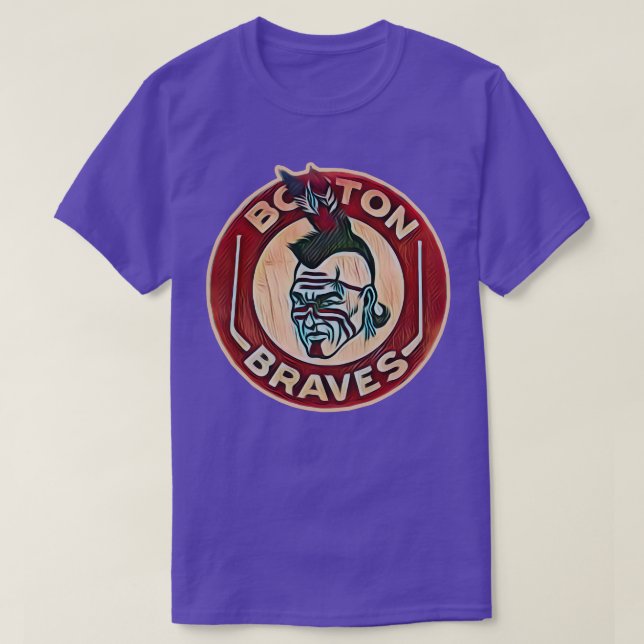 Boston Braves Hockey TShirt (Design devant)