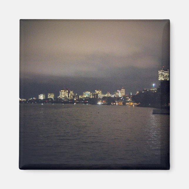 Boston by Night Magnet (Devant)