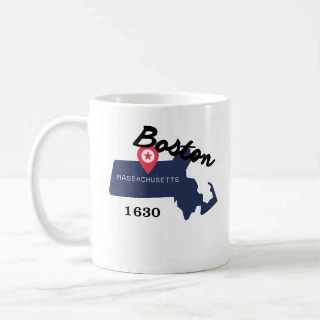 Boston coffee mug  (Gauche)
