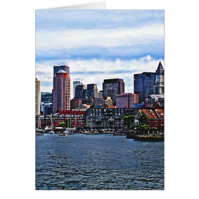 Boston MA - Inner Harbor (Devant)