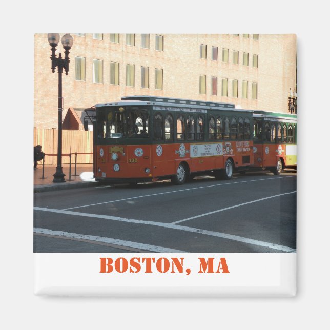 Boston, MA Magnet (Devant)