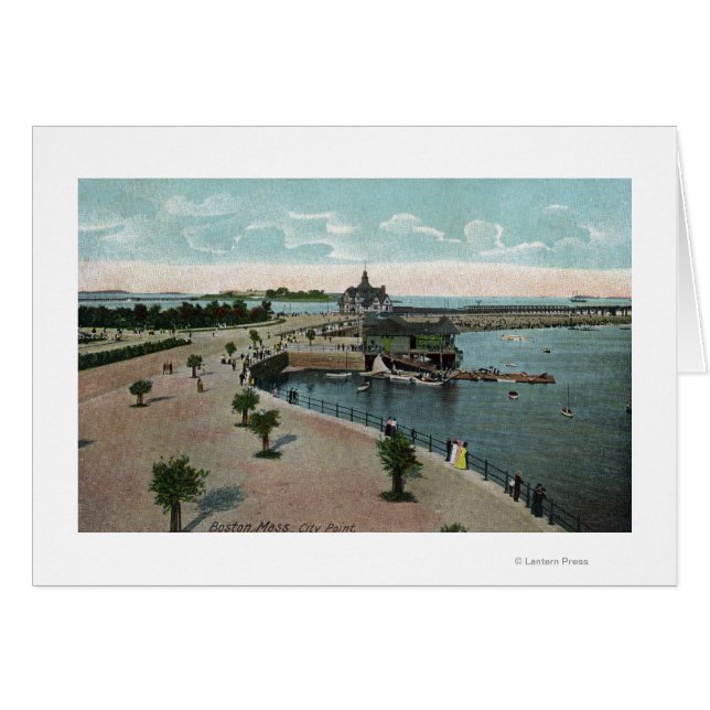 Boston, MassachusettsVue générale de la ville (Devant horizontal)