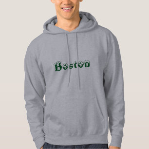 "Boston" neige verte - Sweat - shirt à capuche et