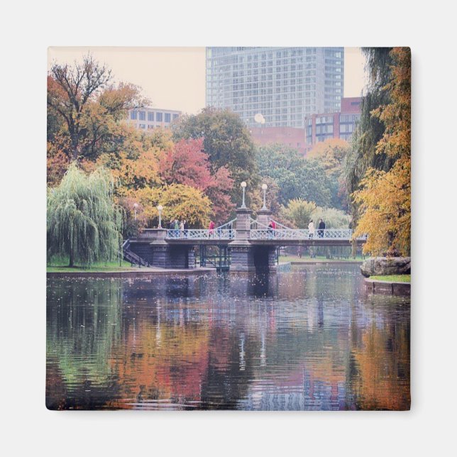 Boston Public Gardens Magnet (Devant)