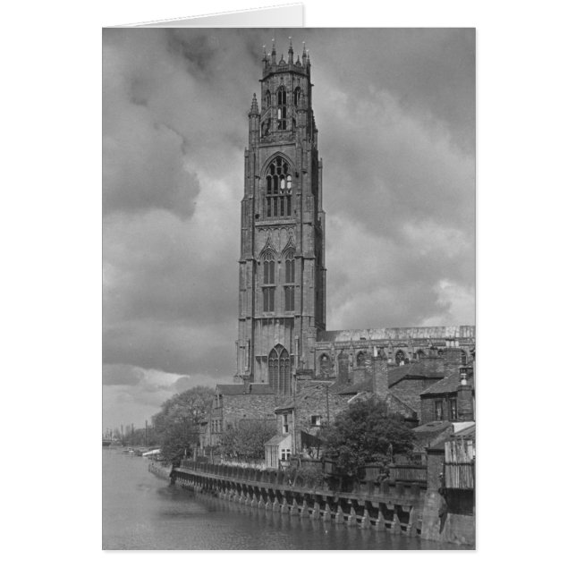Boston Stump and River Welland, Lincolnshire (Devant)