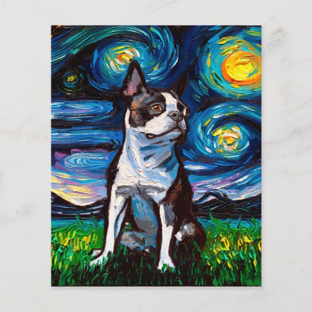 Boston Terrier Design | Cadeau idéal pour Annivers (Devant)