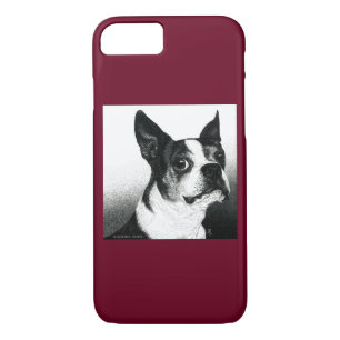 Boston Terrier iPhone 7 Coque - "Boston Style"