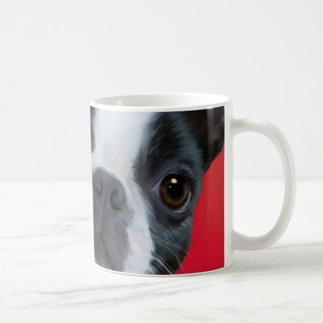 Boston Terrier Mug (Droite)