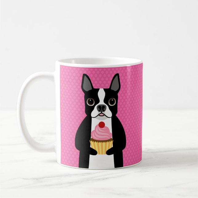 Boston Terrier Mugs (Gauche)