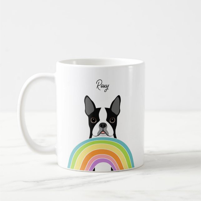 Boston Terrier Mugs (Gauche)
