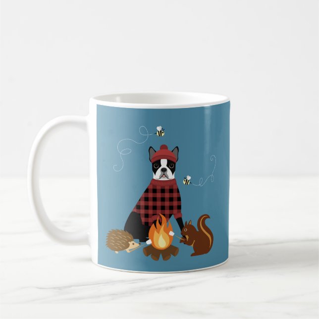 Boston Terrier Mugs (Gauche)