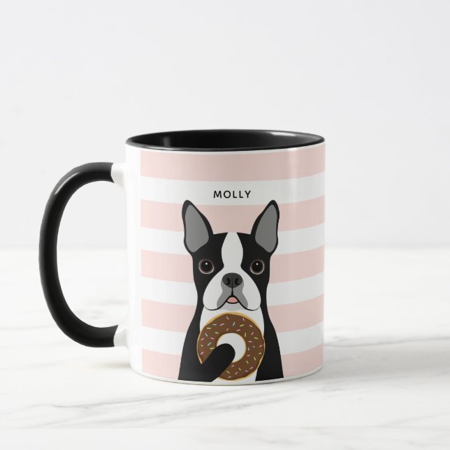 Boston Terrier Mugs (Gauche)