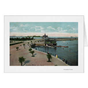 Boston, vue de MassachusettsGeneral de ville