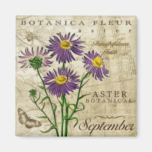 Botanica Septembre Magnet (Devant)