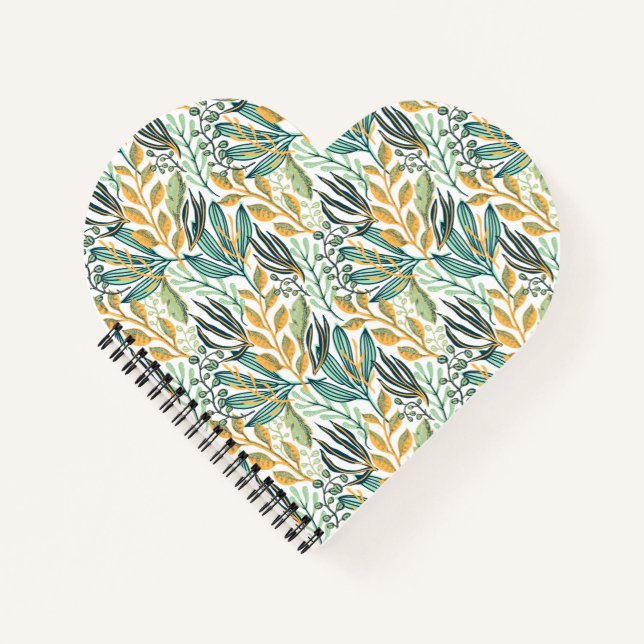 Botanical Breeze – "Mon Journal" Cahier Floral (Devant)