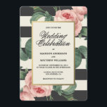 Botanical Glamour | Faire-part de mariage<br><div class="desc">©Fine & Dandy Paperie</div>