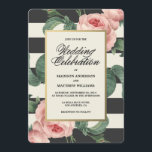 Botanical Glamour | Faire-part de mariage<br><div class="desc">©Fine & Dandy Paperie</div>