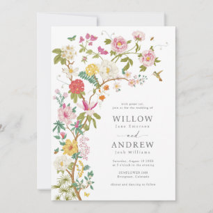 Botanique Vintage Wedding Invitation