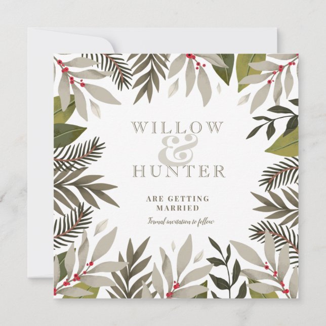 Botaniques Assourdis | Mousse | Carte de Sauvegard (Dos)