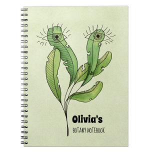 Botany carnet plante amant biologie